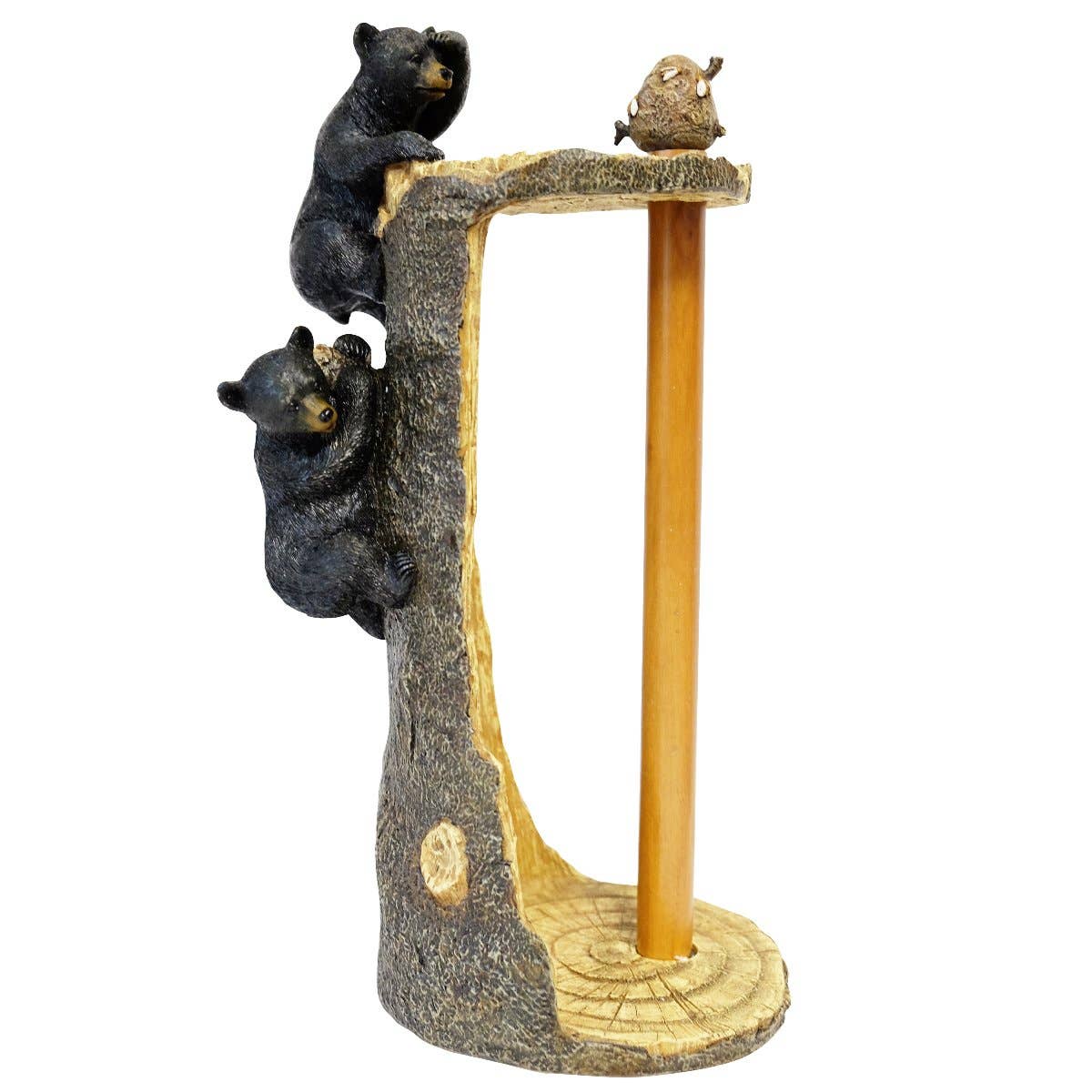 De Leon Collections - BEARS CLIMBING TREE PAPER / TOWEL HOLDER