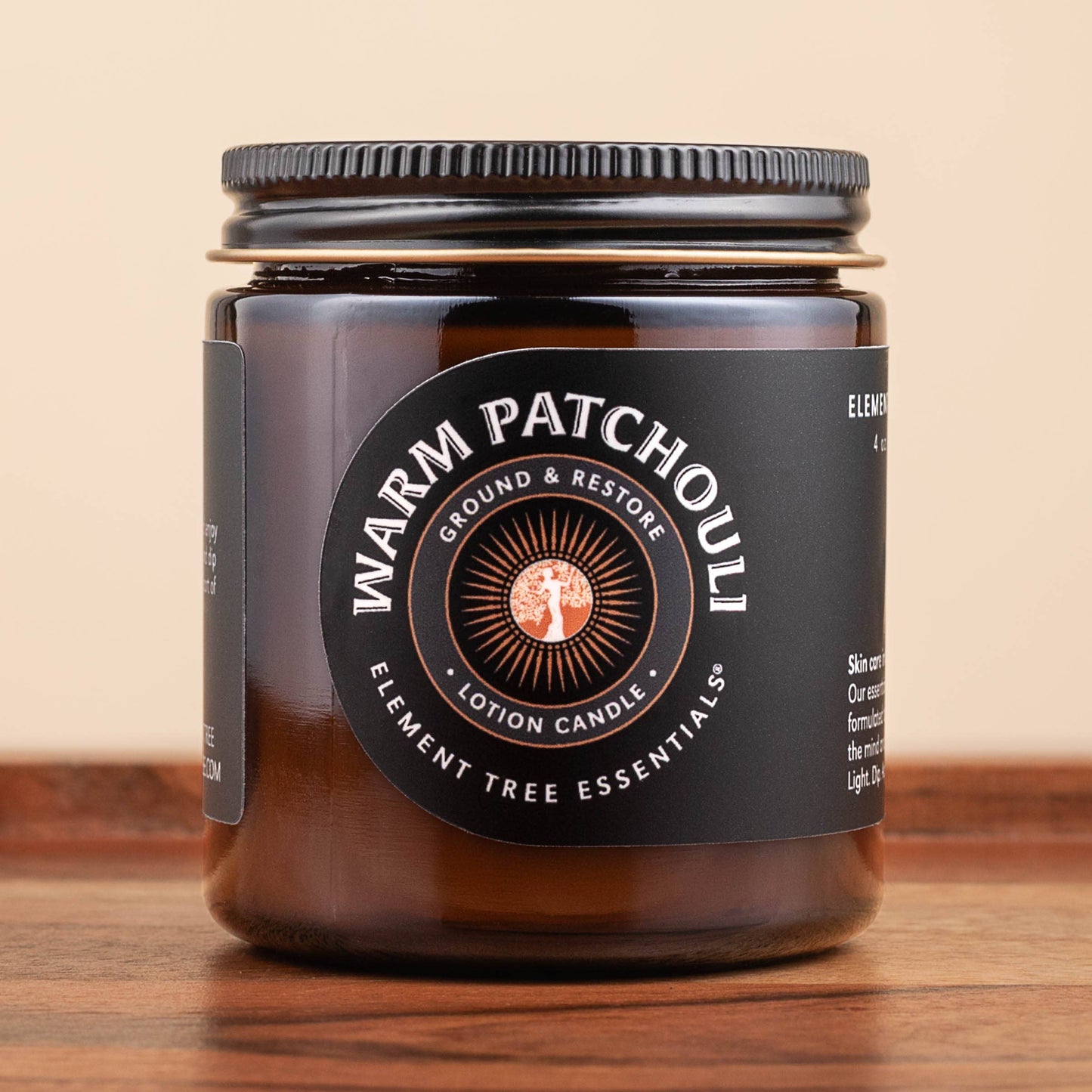 Element Tree Essentials - Essential Oil Lotion Candle: Mintal Clarity