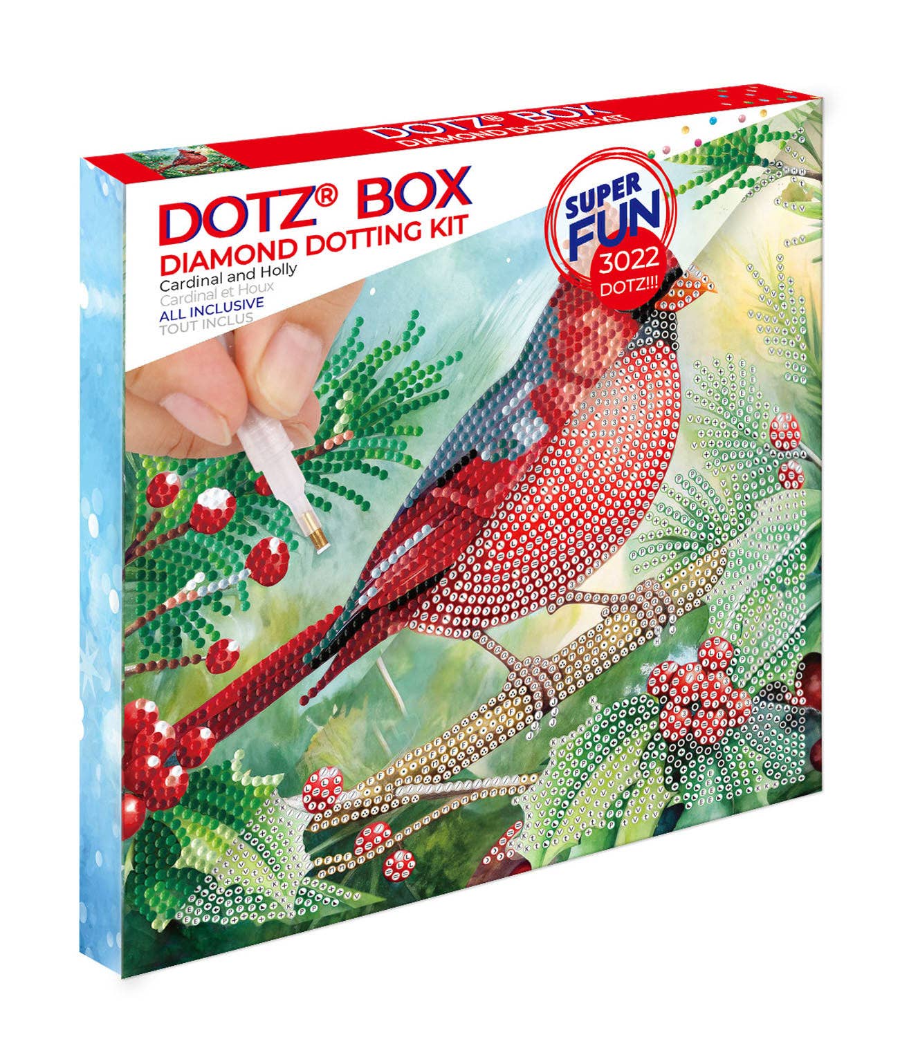 DIAMOND DOTZ® - Dotz Box Cardinal and Holly