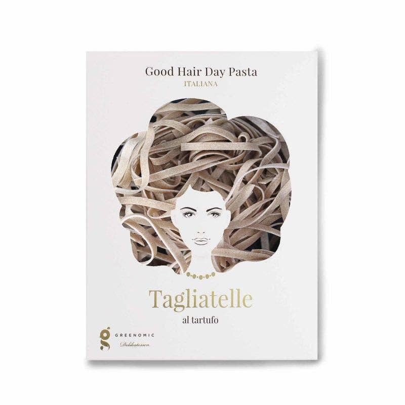Greenomic Delikatessen, USA - Good Hair Day Pasta Tagliatelle al tartufo (Case of 10)