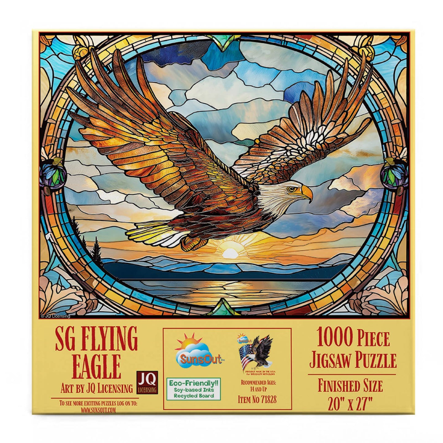 SunsOut - 0393 SG Flying Eagle 1000 pc Puzzle