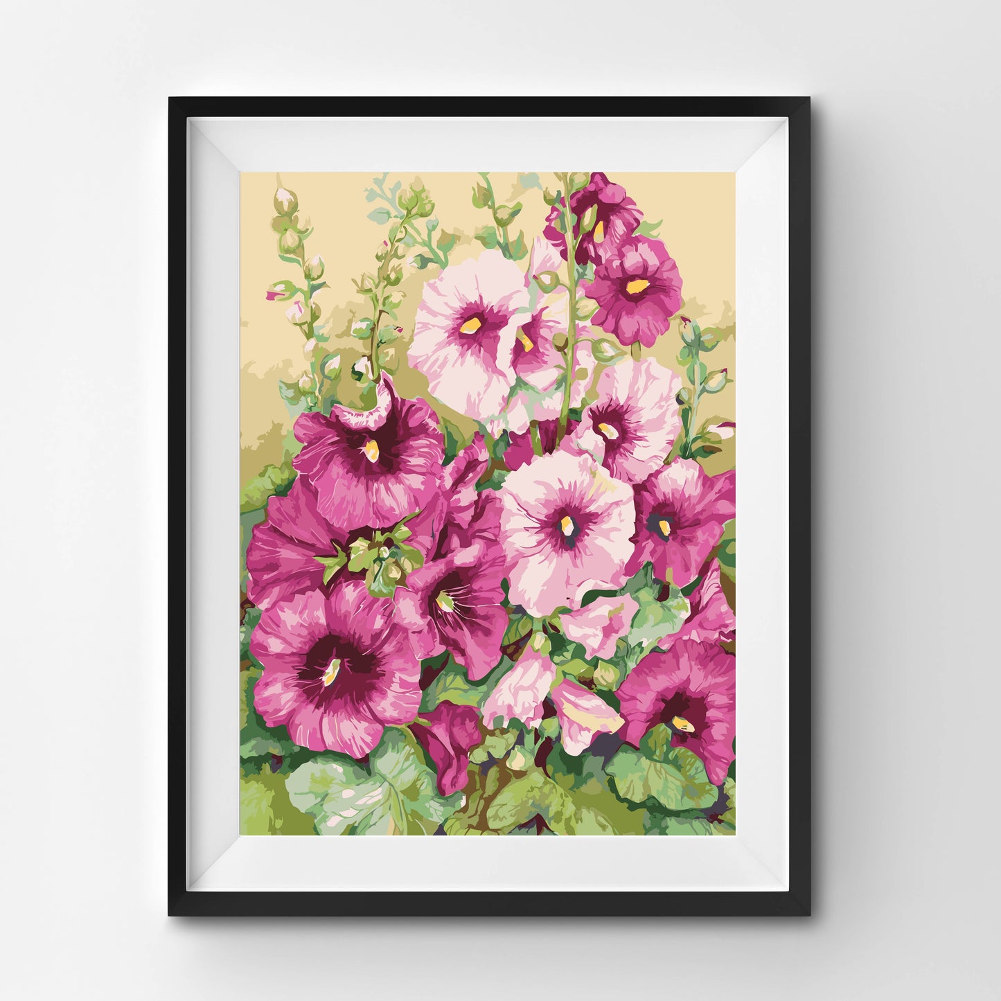 Winnie's Picks - Summer Flowers for Christmas 2024 Gift - Paint by Numbers: 20x15in