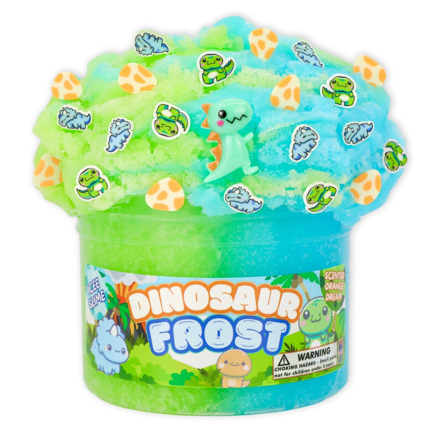 Dope Slimes - Dinosaur Frost - Icee Textured Slime