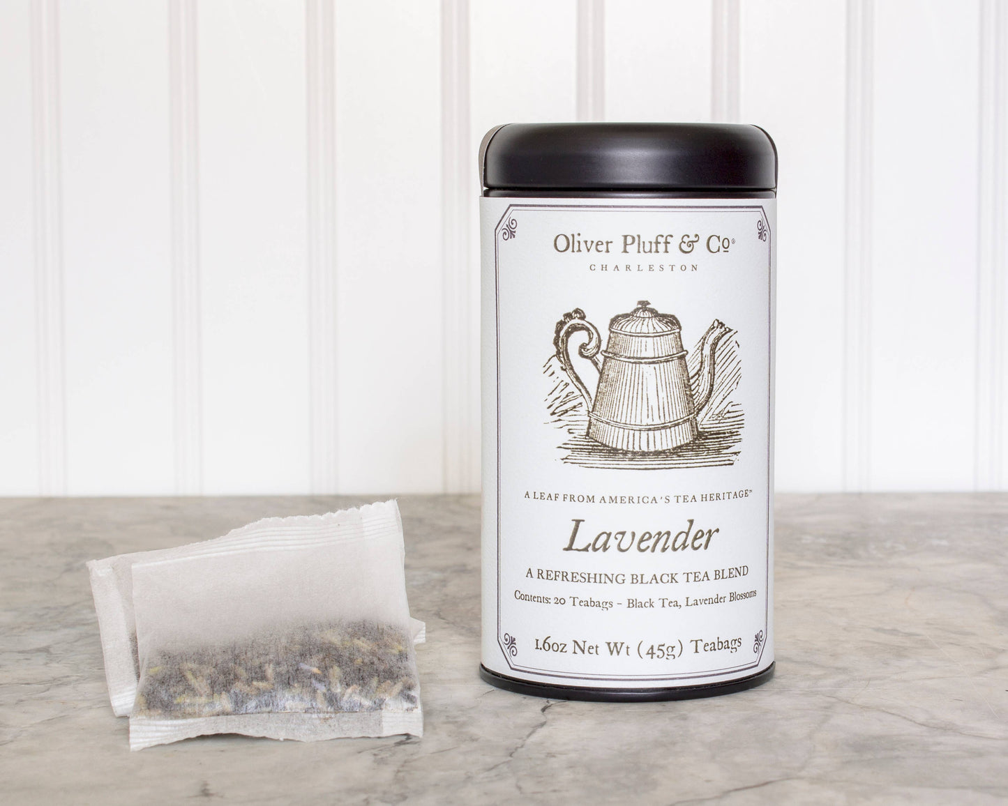 Oliver Pluff & Company - Lavender - 20 Teabags in Signature Tea Tin
