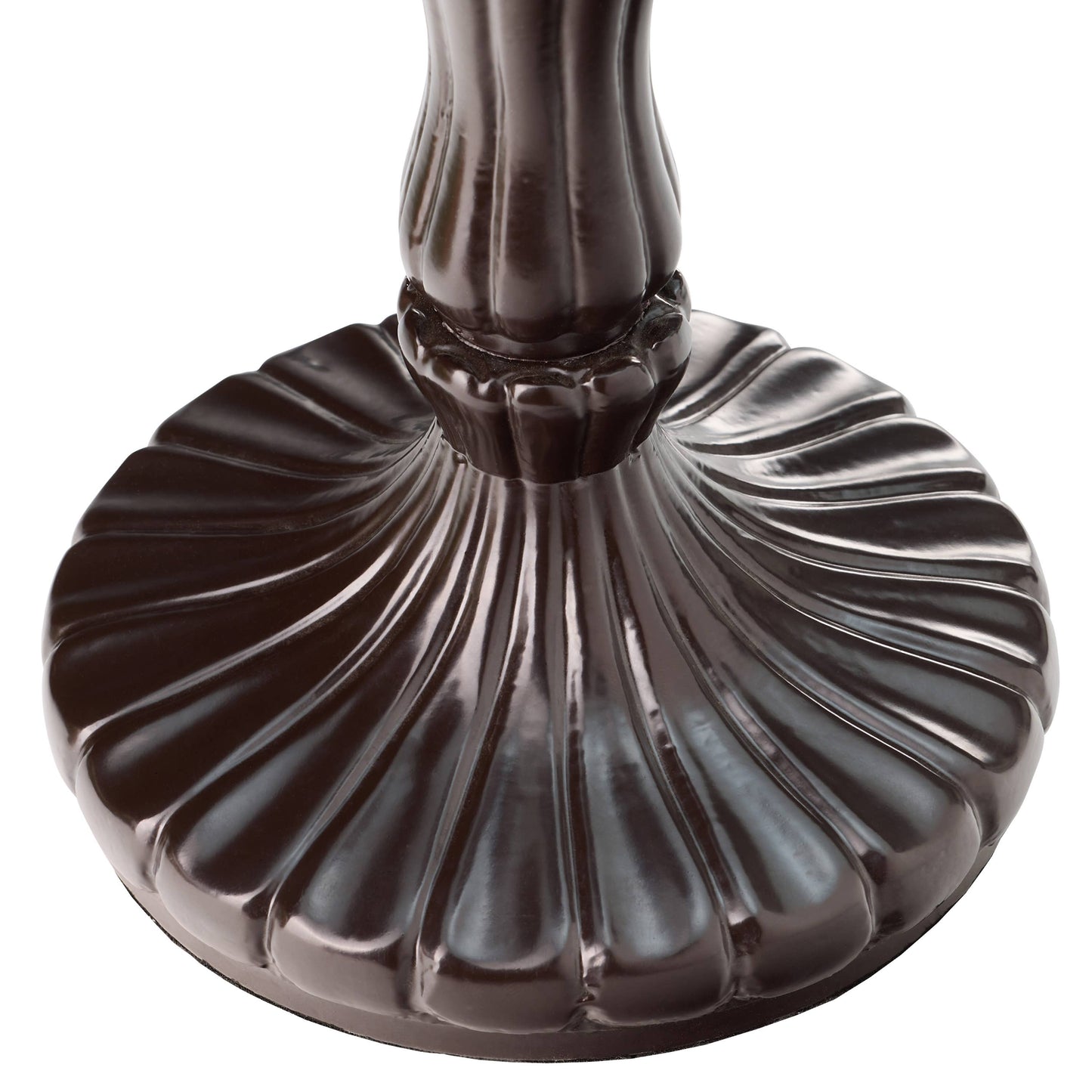 River of Goods - 17"H Halston Candlestick Base Dome Shade Table Lamp