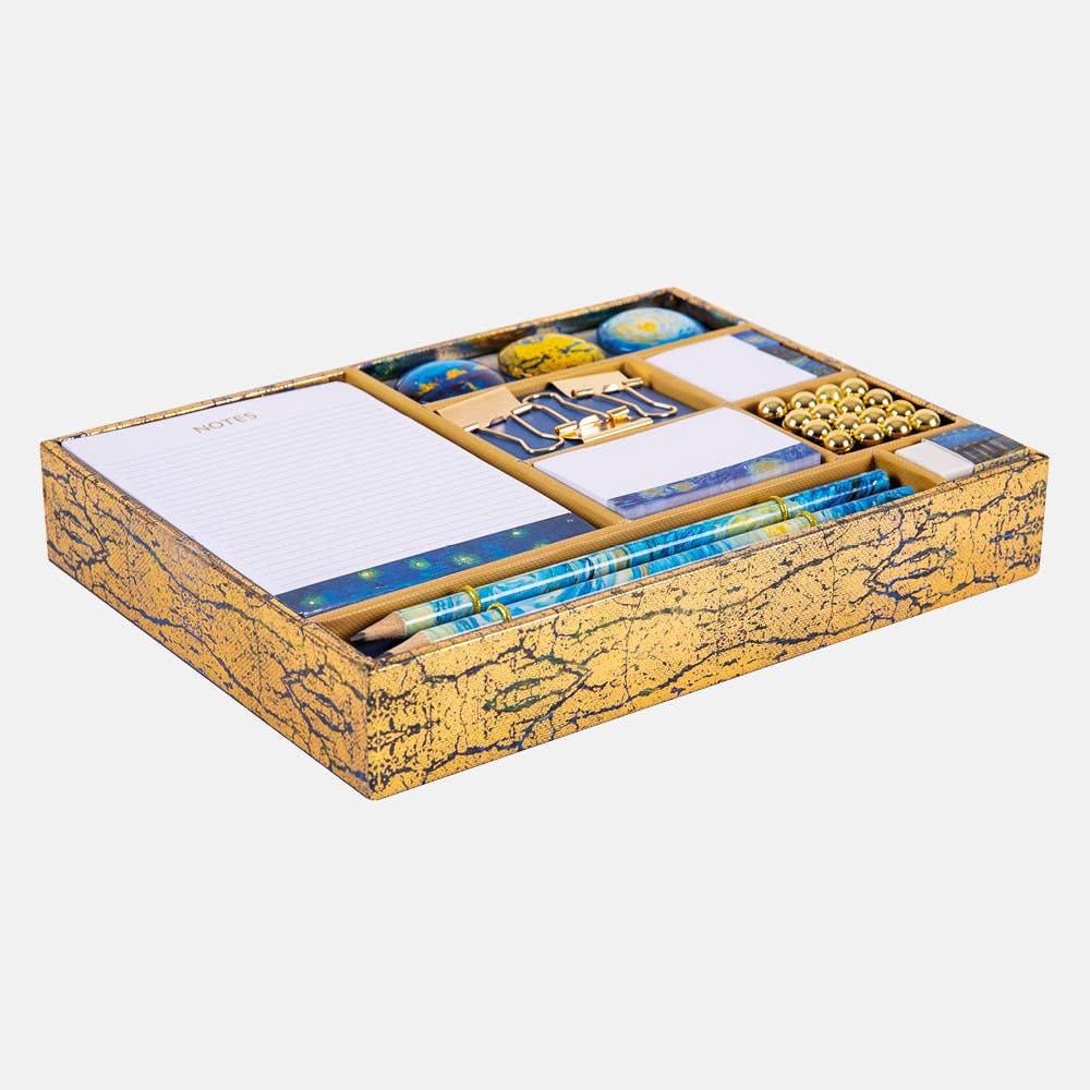 The Gifted Stationery Company - Stationery Set - Van Gogh - Starry Night