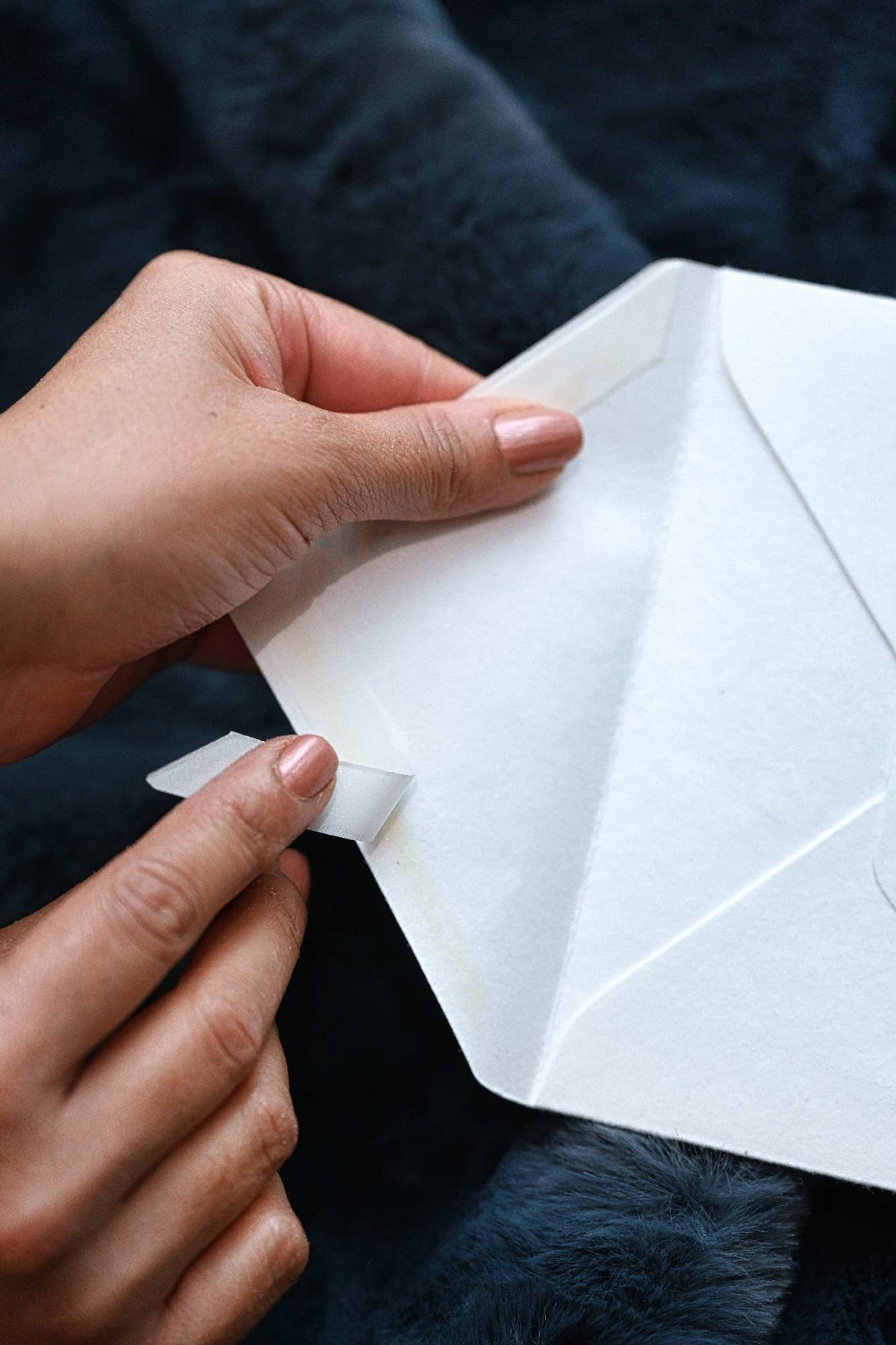 Paper Mirchi - Deckle Edge Cotton Card - GC Peony Teal