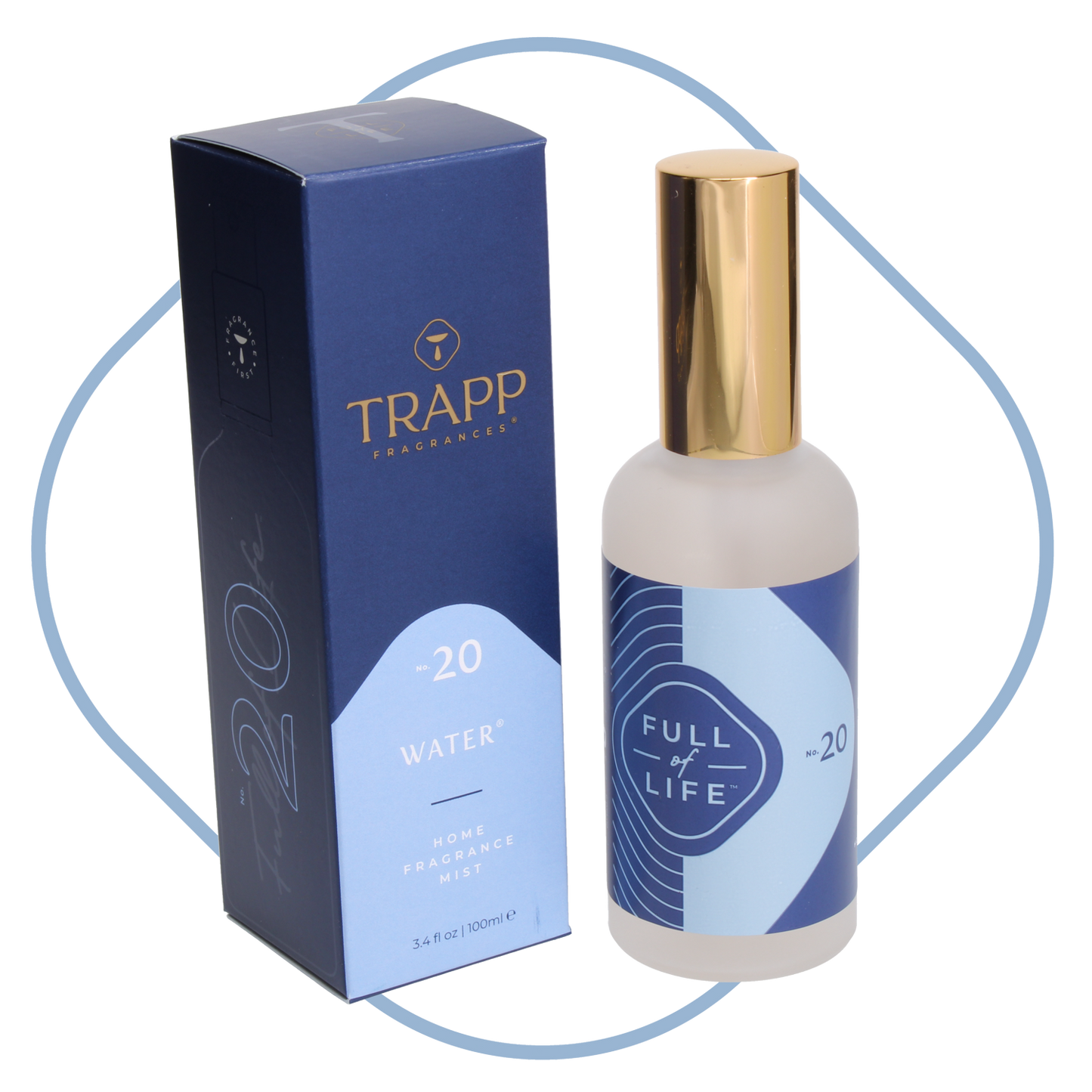 Trapp Fragrances - No. 20 Water® 3.4 oz. Fragrance Mist