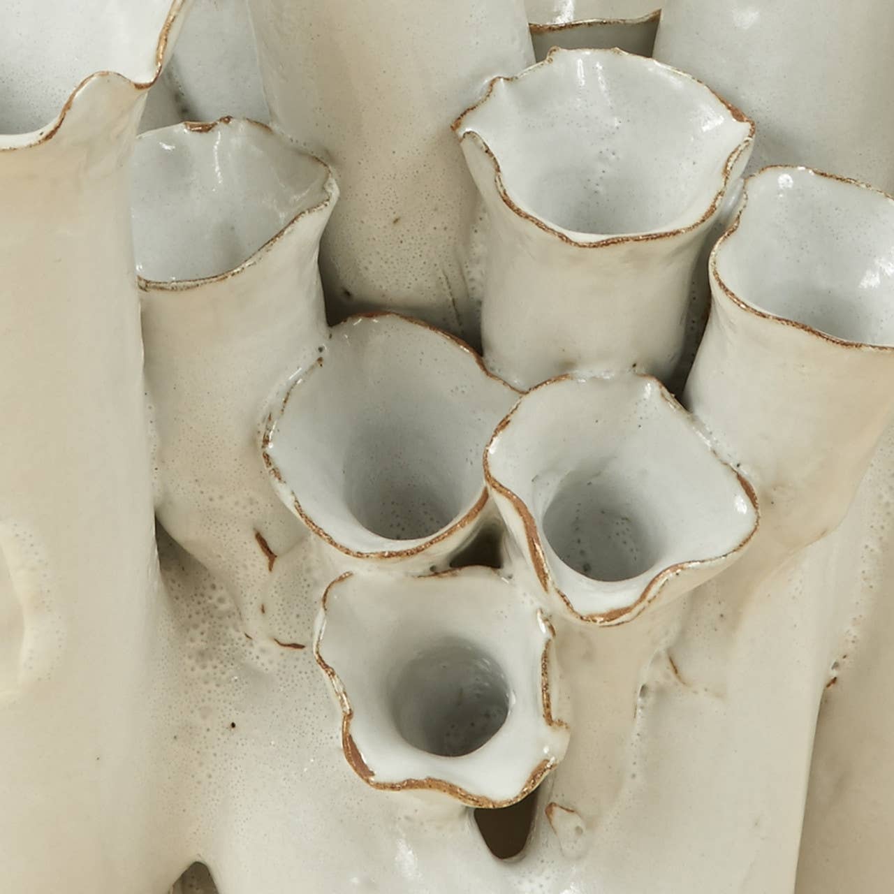 Continental Home - Coral White Vase V121