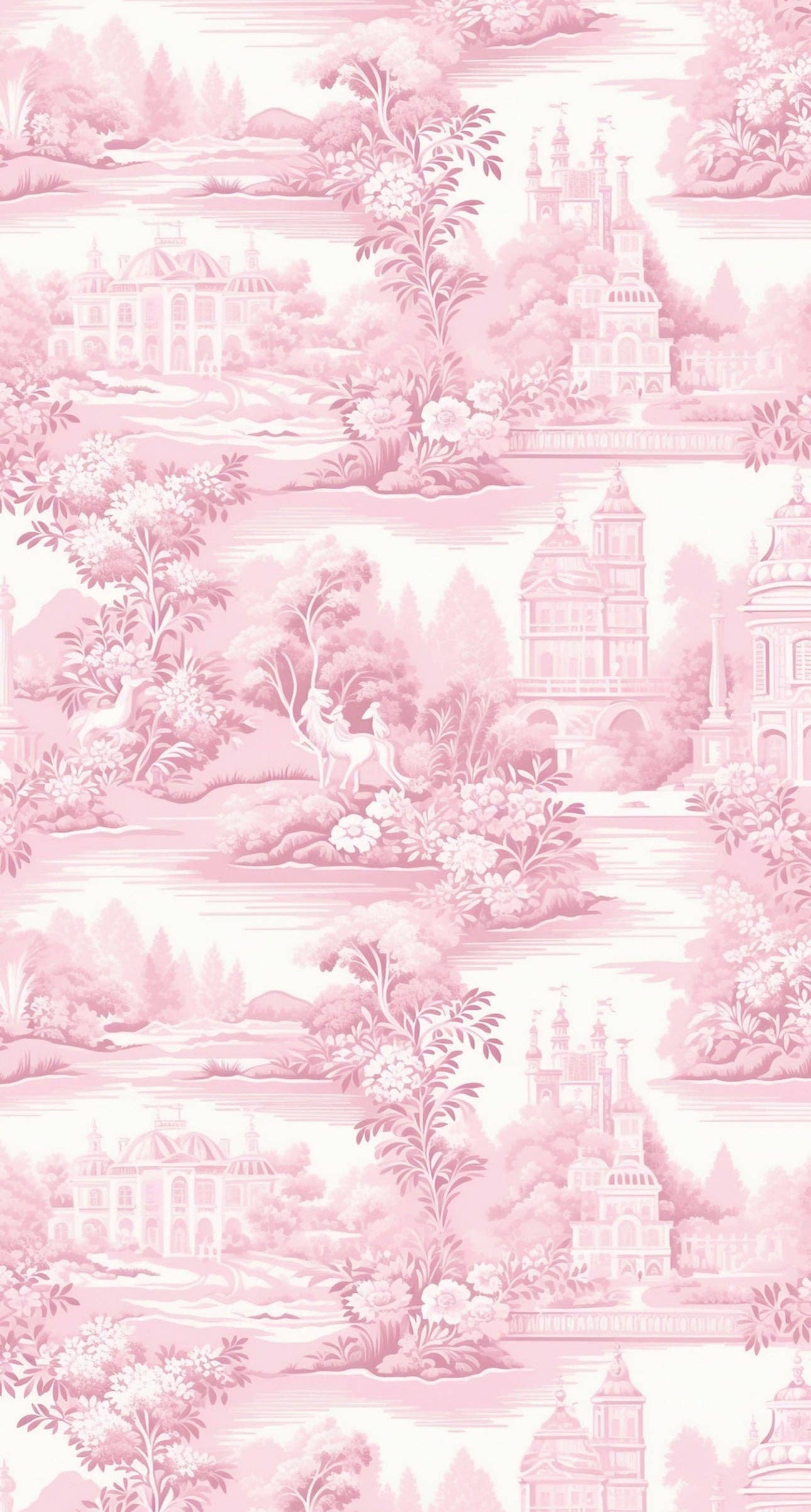 Altoonastore - Pink Toile - Printed Guest Towel