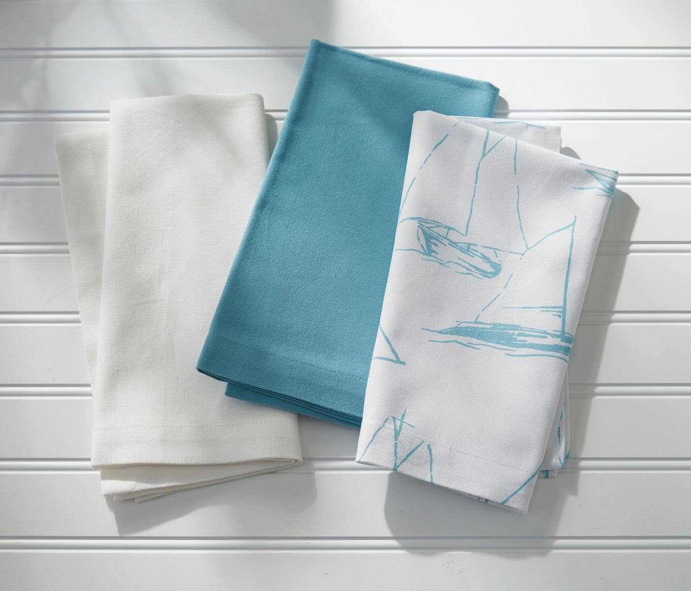 Split P - Elements Napkin - Aqua