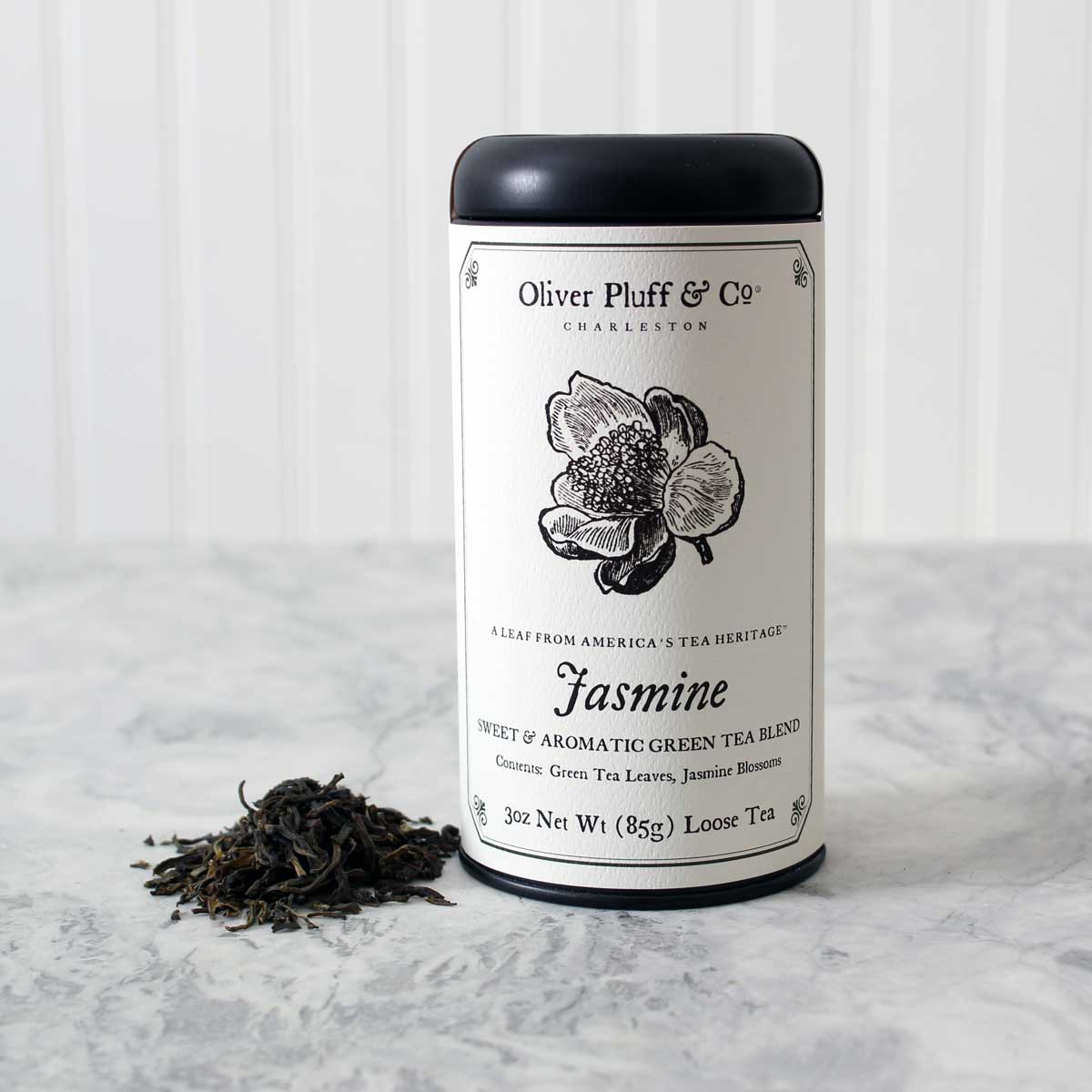 Oliver Pluff & Company - Jasmine - Loose Tea in Signature Tea Tin