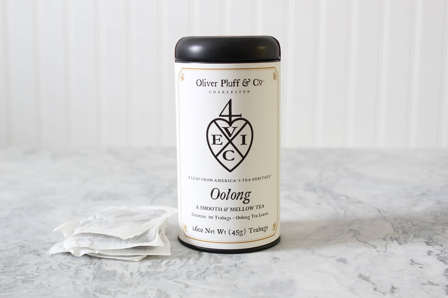 Oliver Pluff & Company - Oolong - 20 Teabags in Signature Tea Tin