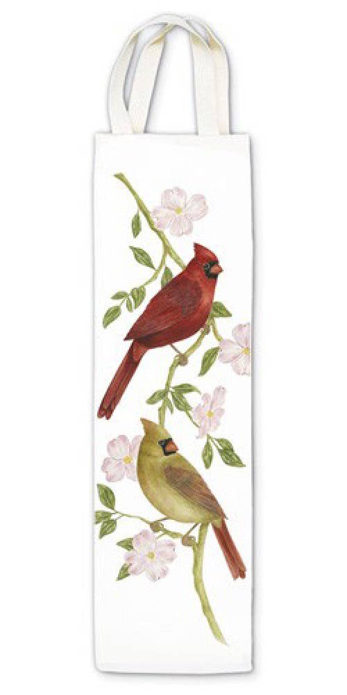 Alice's Cottage - Wine Caddy 25-444 Pair Of Cardinals