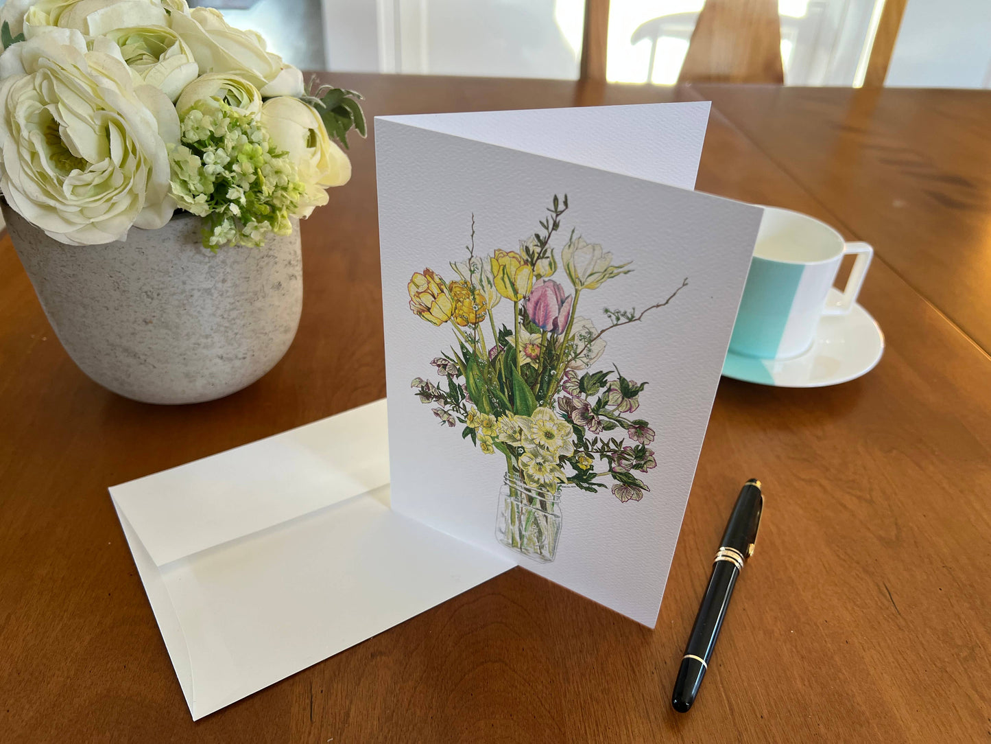 Vivid Cottage - Yellow Splendor - card