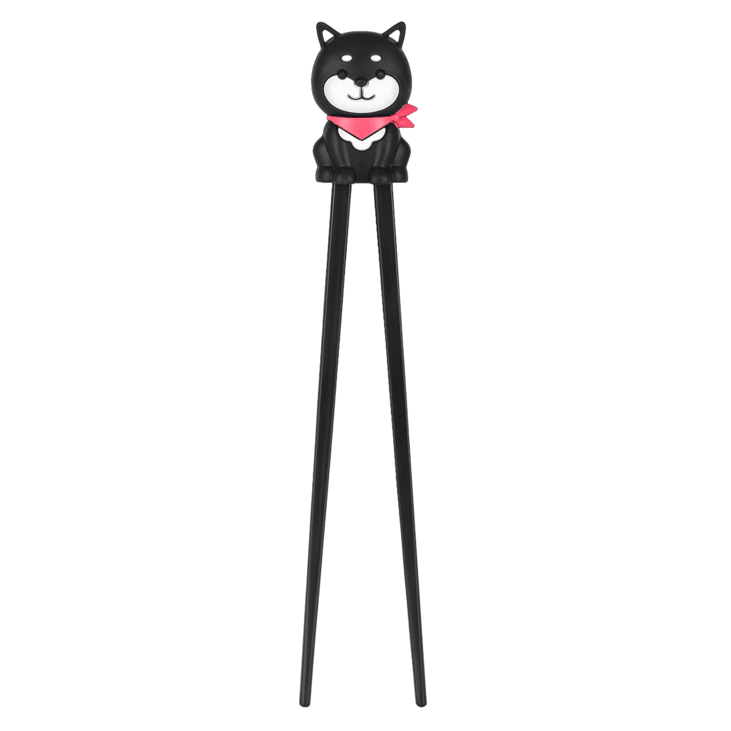 Urban Tokyo - Shiba Inu Training Chopsticks Black Silicone (6/24/480)