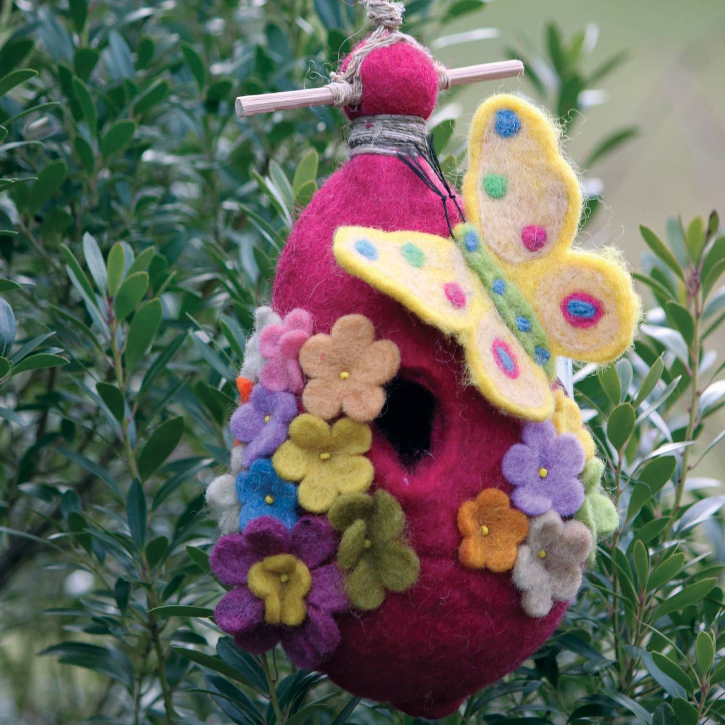 dZi Handmade - Butterfly Birdhouse