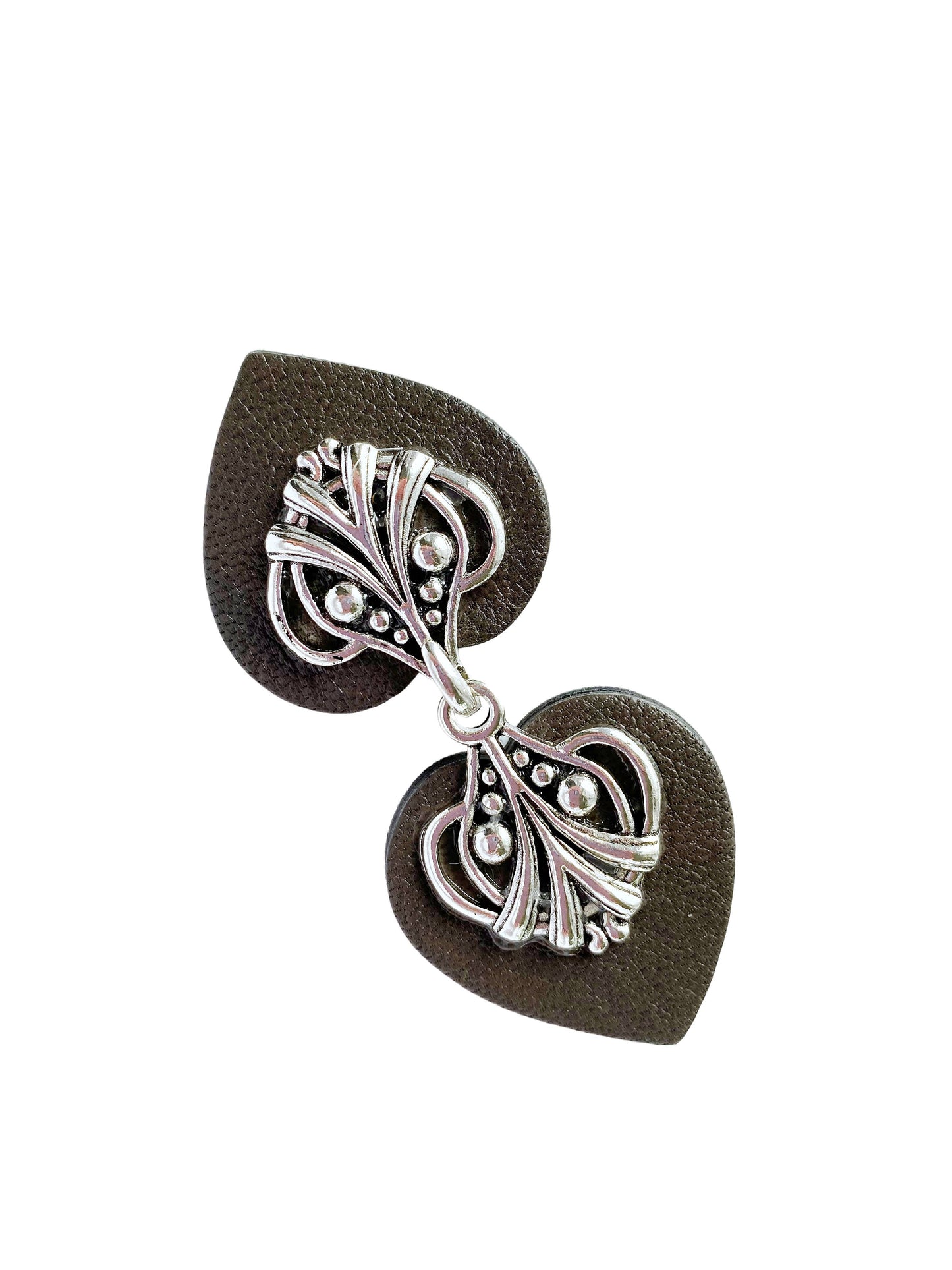 KardiKlips - Gray Cinch Clip for Clothes, Unique Women's Accessories