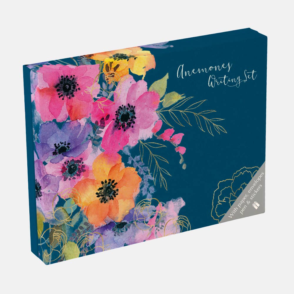 The Gifted Stationery Company - Writing Set - Anemones