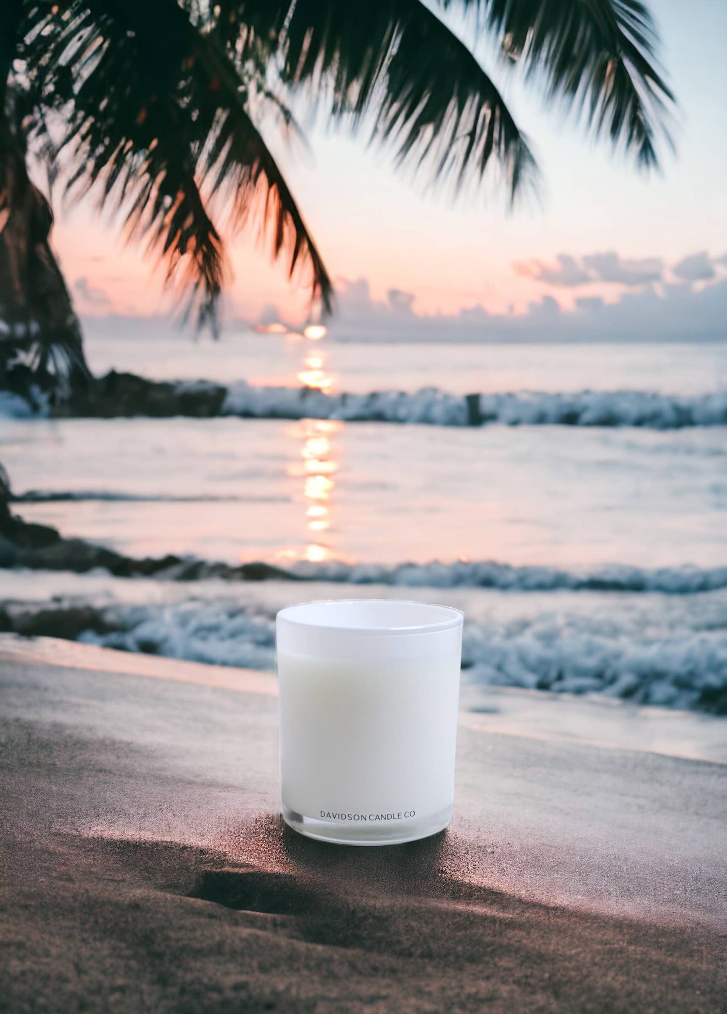 Davidson Candle Company LLC - 11 oz glass jar candle in box : White Tea