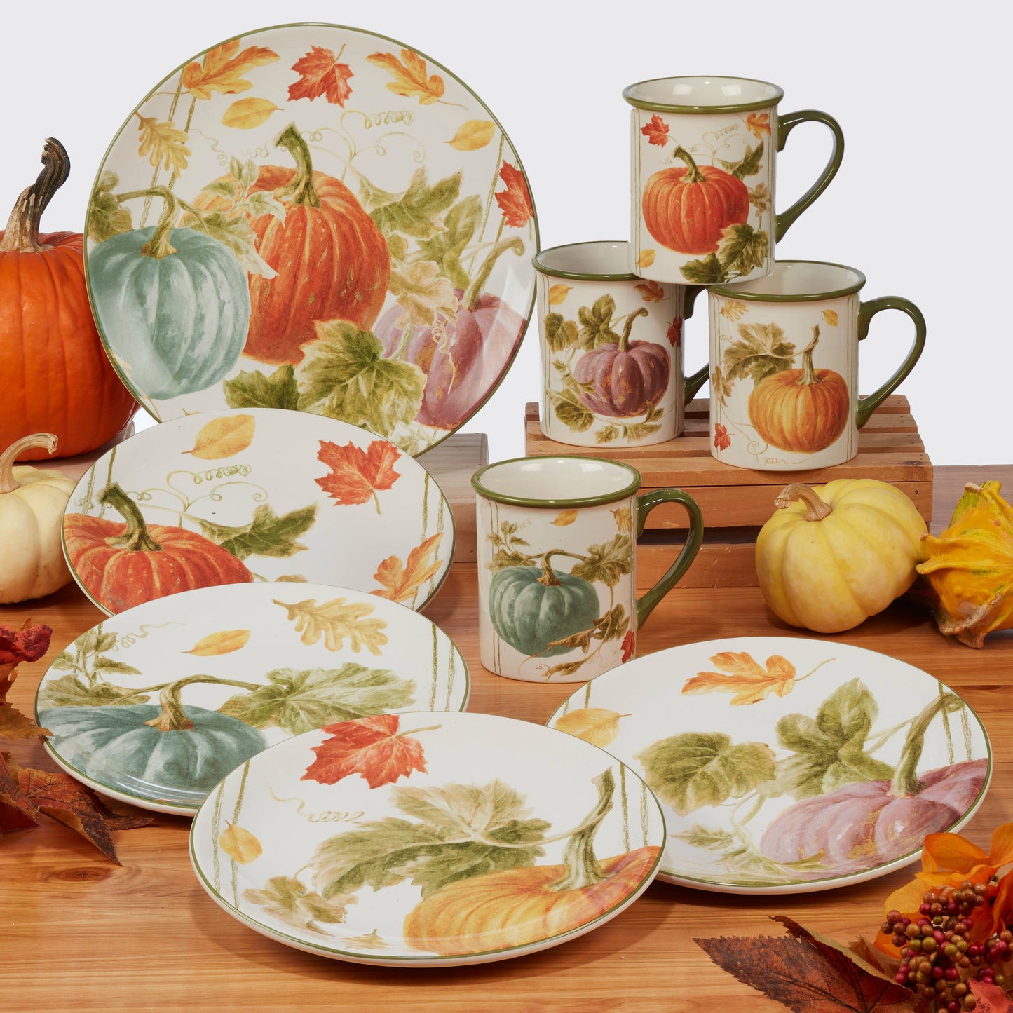 Certified International - Sweet Autumn Harvest Fall Dinner Plate 11 in