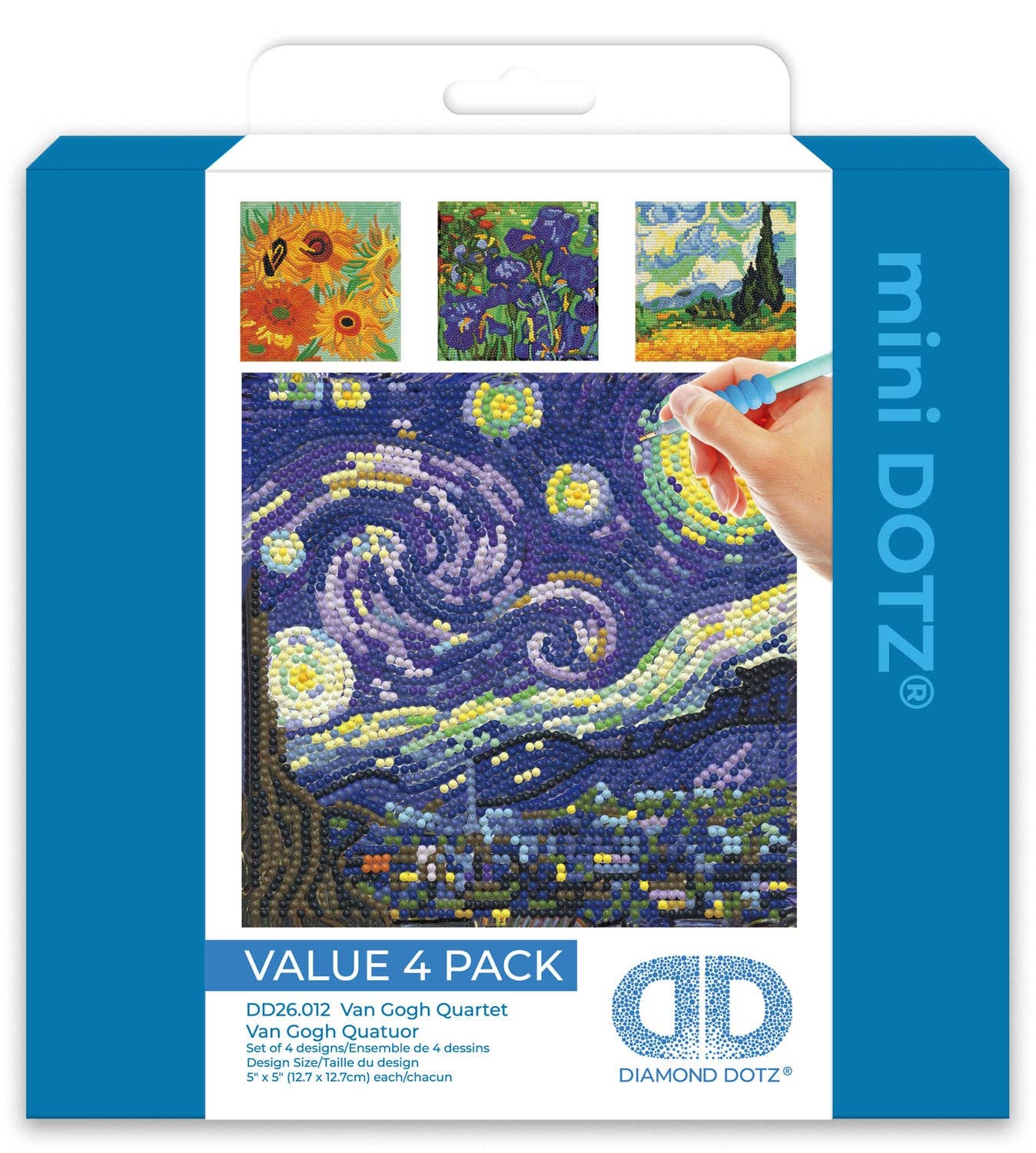DIAMOND DOTZ® - Mini Dotz Van Gogh Quartet