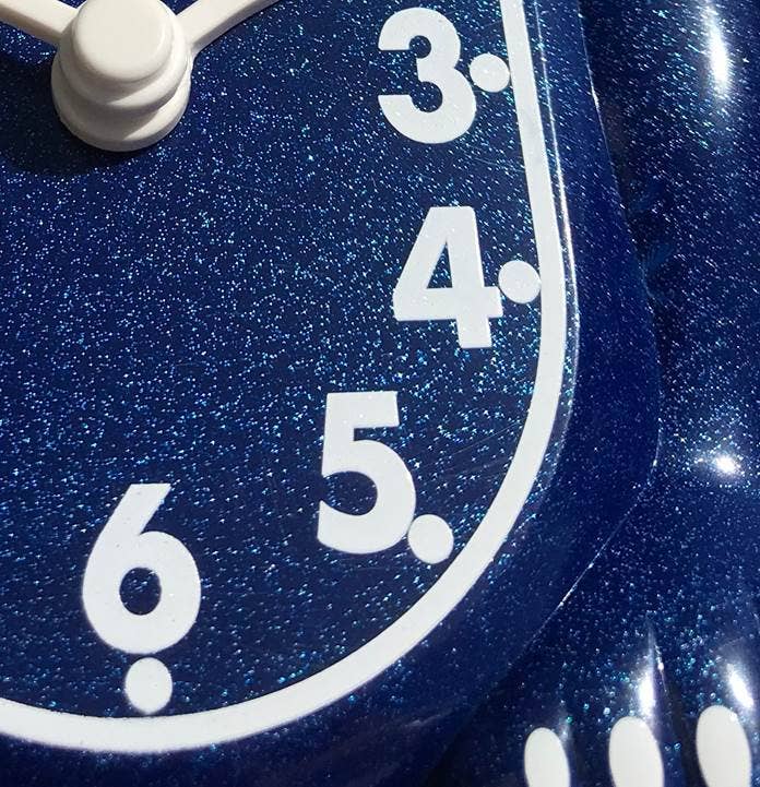 Kit-Cat Klock - Galaxy Blue Kit Cat Klock