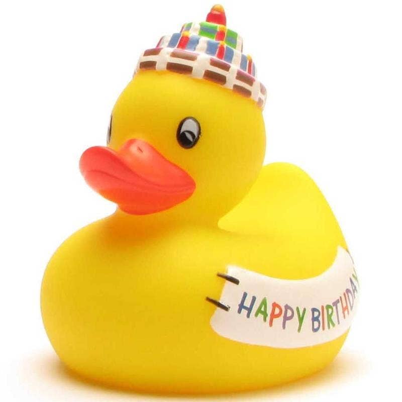 Duckshop - Happy Birthday rubber duck