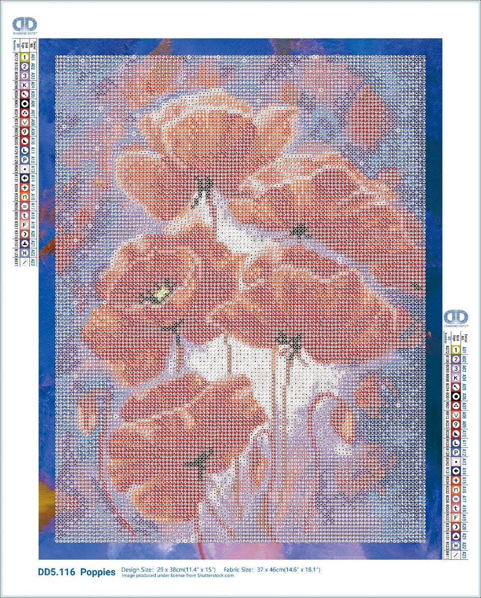DIAMOND DOTZ® - Poppies