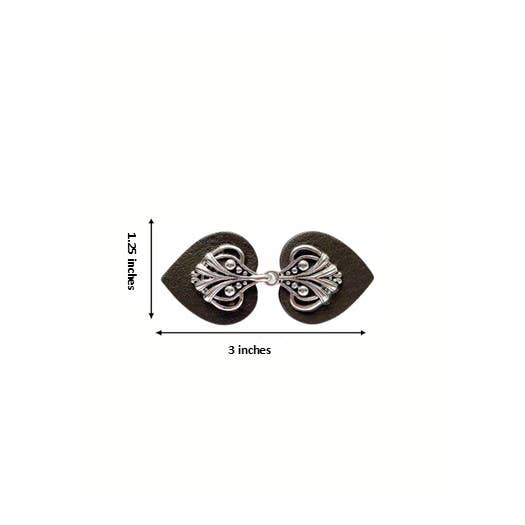 KardiKlips - Gray Cinch Clip for Clothes, Unique Women's Accessories
