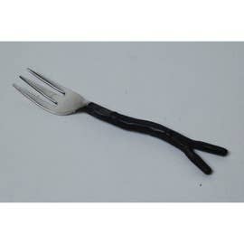 India Handicrafts Inc - 4.5" Steel Cocktail Fork