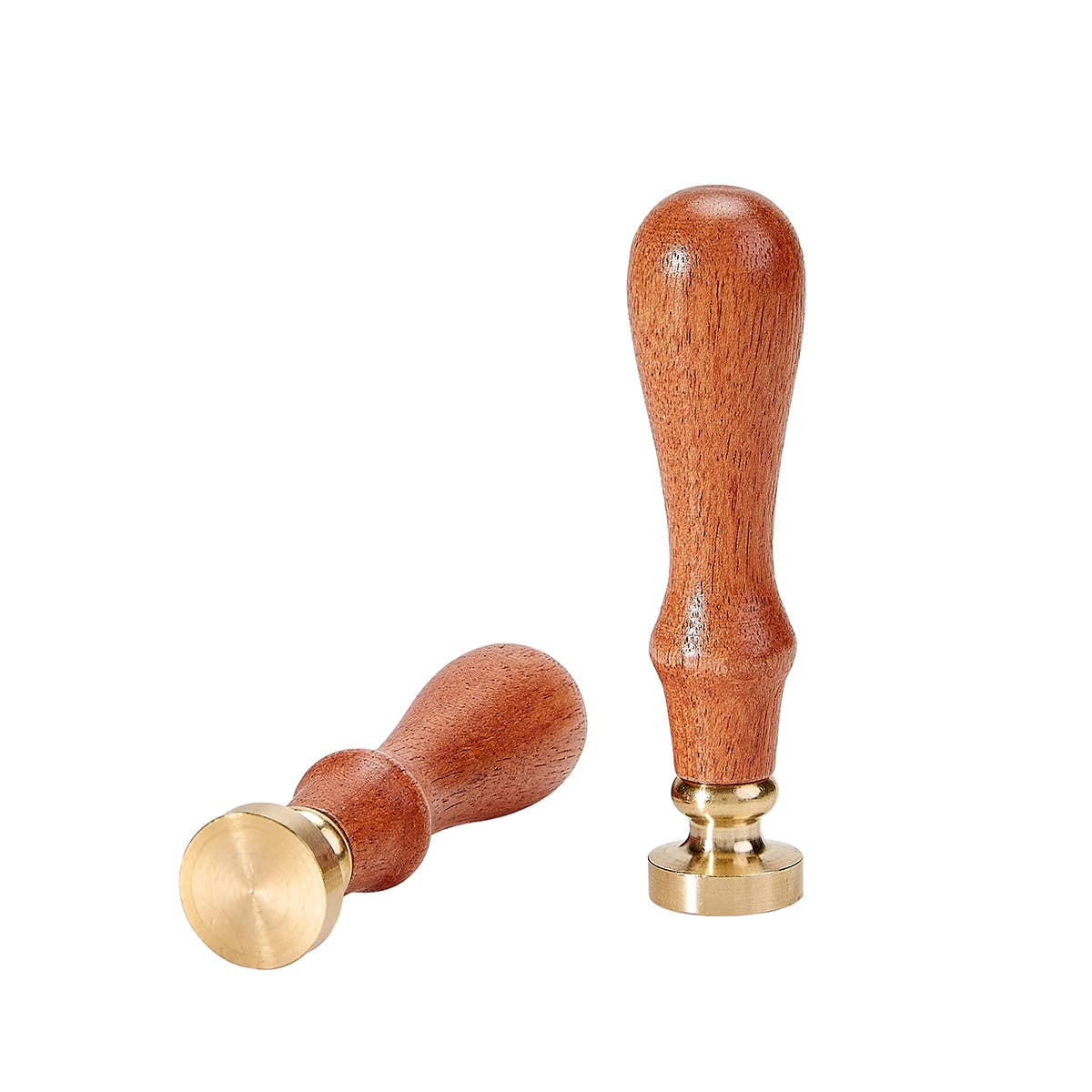 Freund Mayer & Co. - Classic Wood Handles for Wax Seal Stamps - multi- colors: Distressed Burgundy