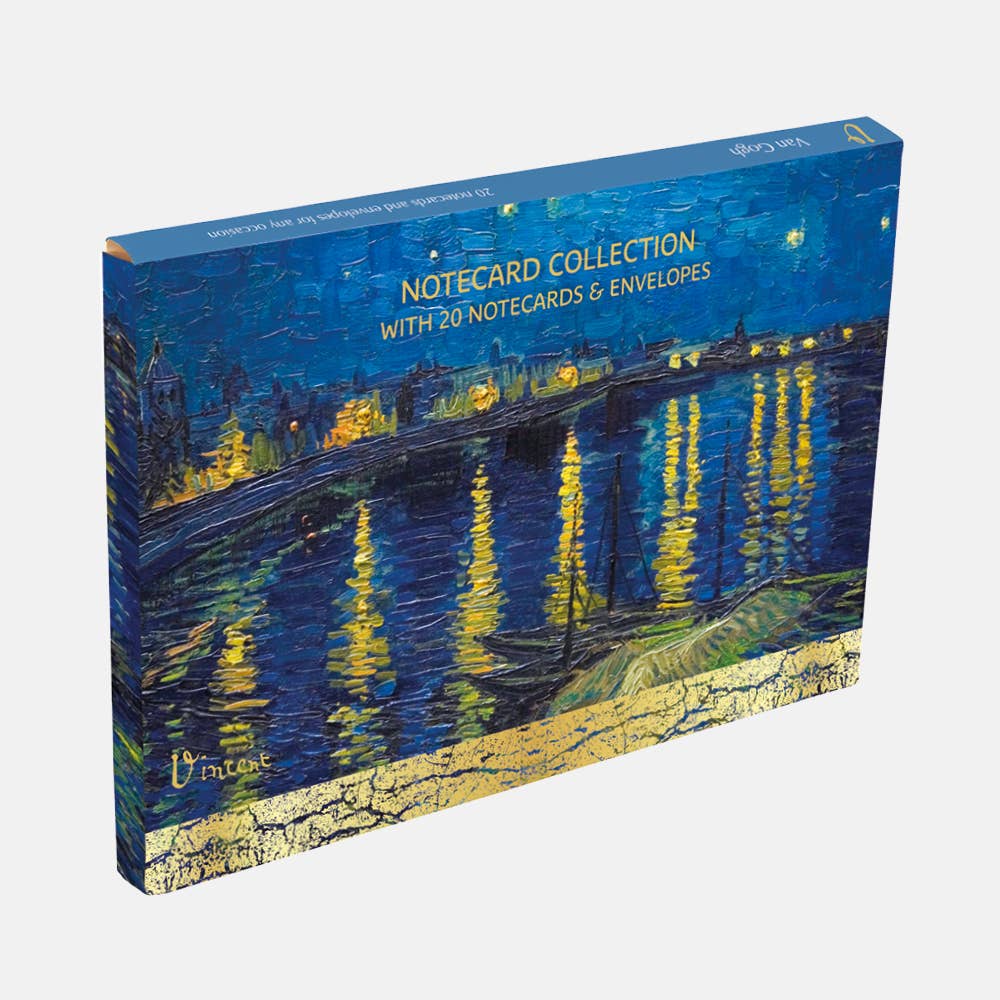 The Gifted Stationery Company - Notecard Collection - Van Gogh - Starry Night