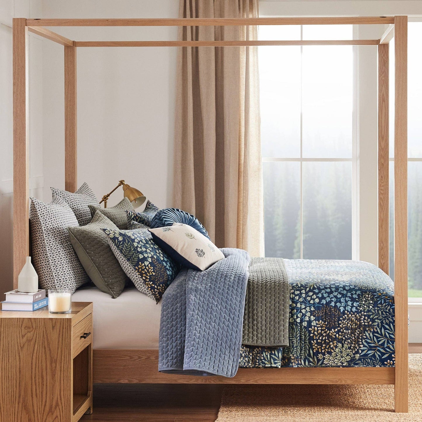 Levtex Home - English Forest Euro Sham Set of 2: Natural