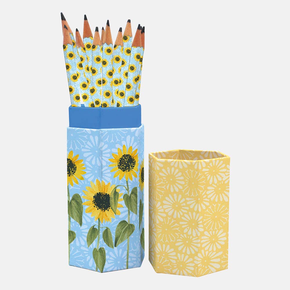 The Gifted Stationery Company - Pencil Set - In the Garden