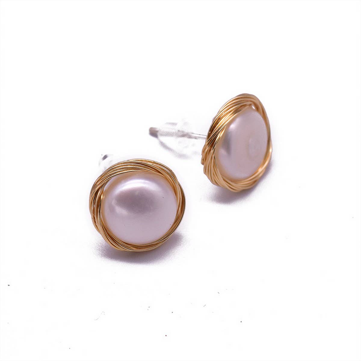 ACCITY - HIGH-END AND VERSATILE RETRO PEARL EARRINGS_CWAJE3776: TYPE1 / (OS) 1