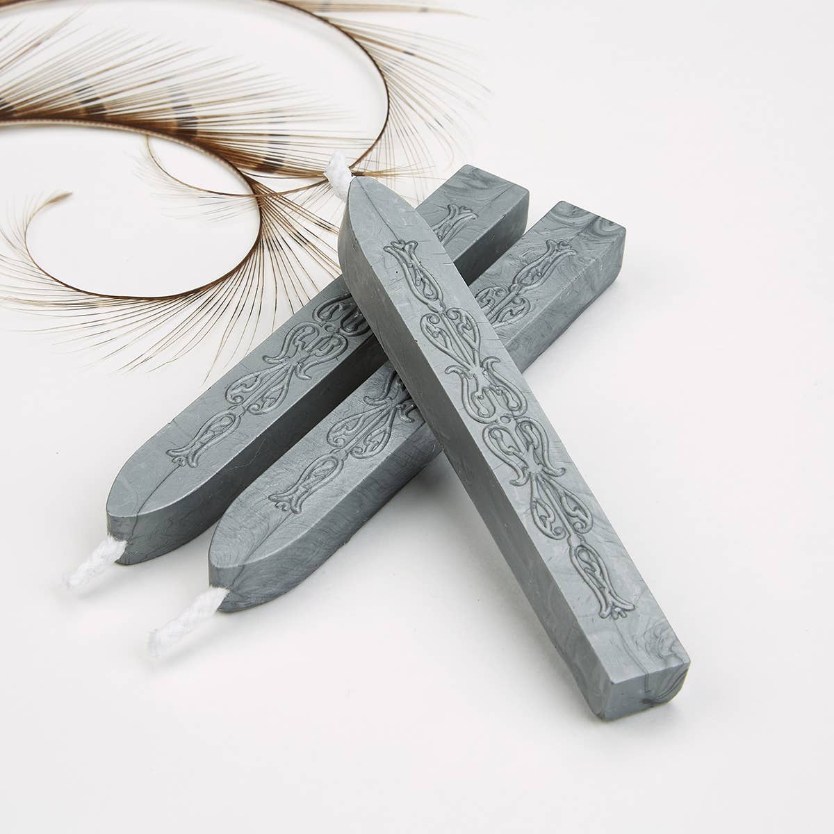 Freund Mayer & Co. - Sealing Wax Sticks with wick 3PK- 25+ colors: Lemon Pearl