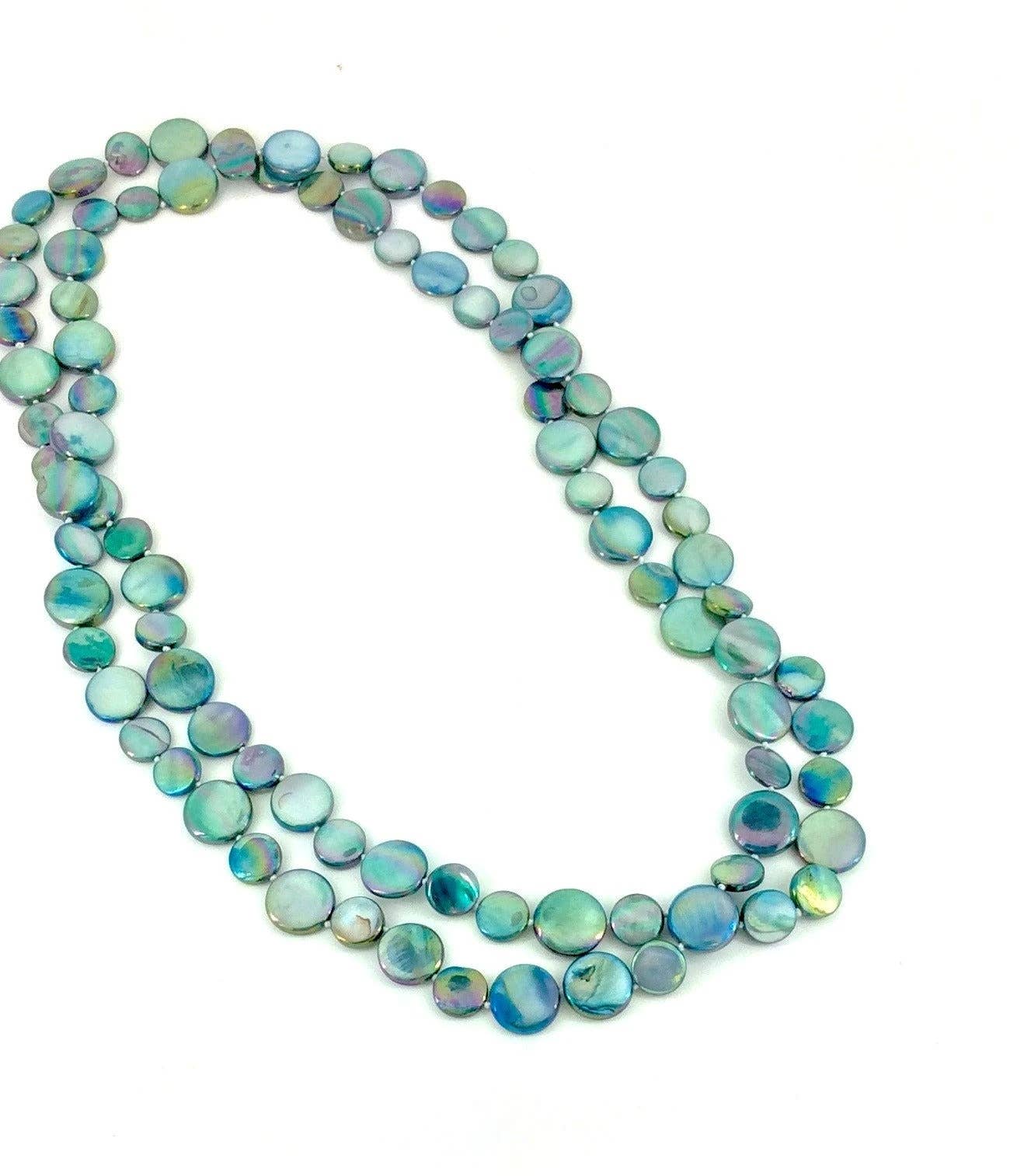 Sea Lily - 2045 - Teal Single MOP