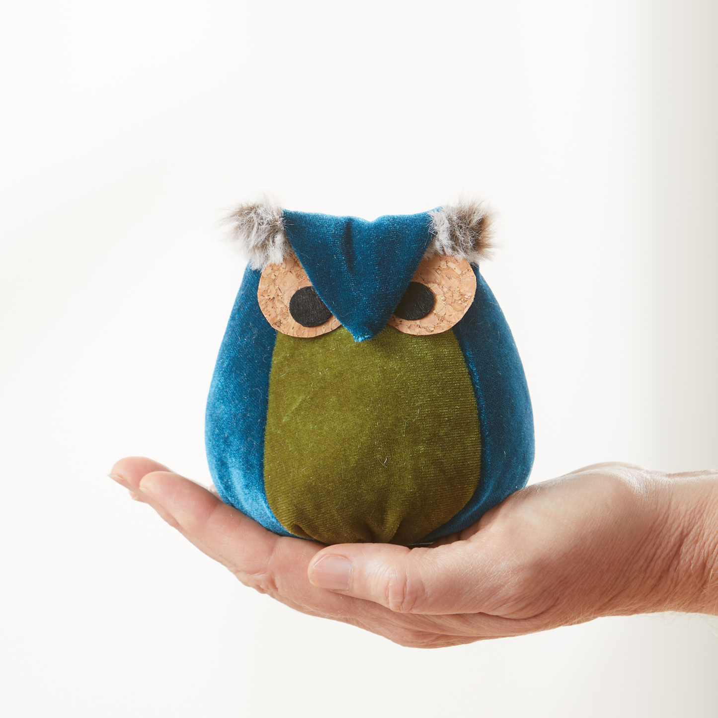 Your Heart's Content - Whimsical velvet owls, charming owl enthusiastic, unique: Burgundy Owl