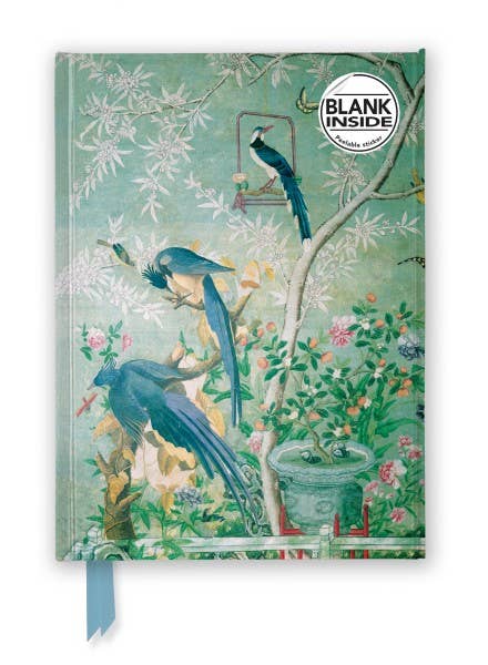 Texas Bookman - John James Audubon: A Pair of Magpies Blank Journal