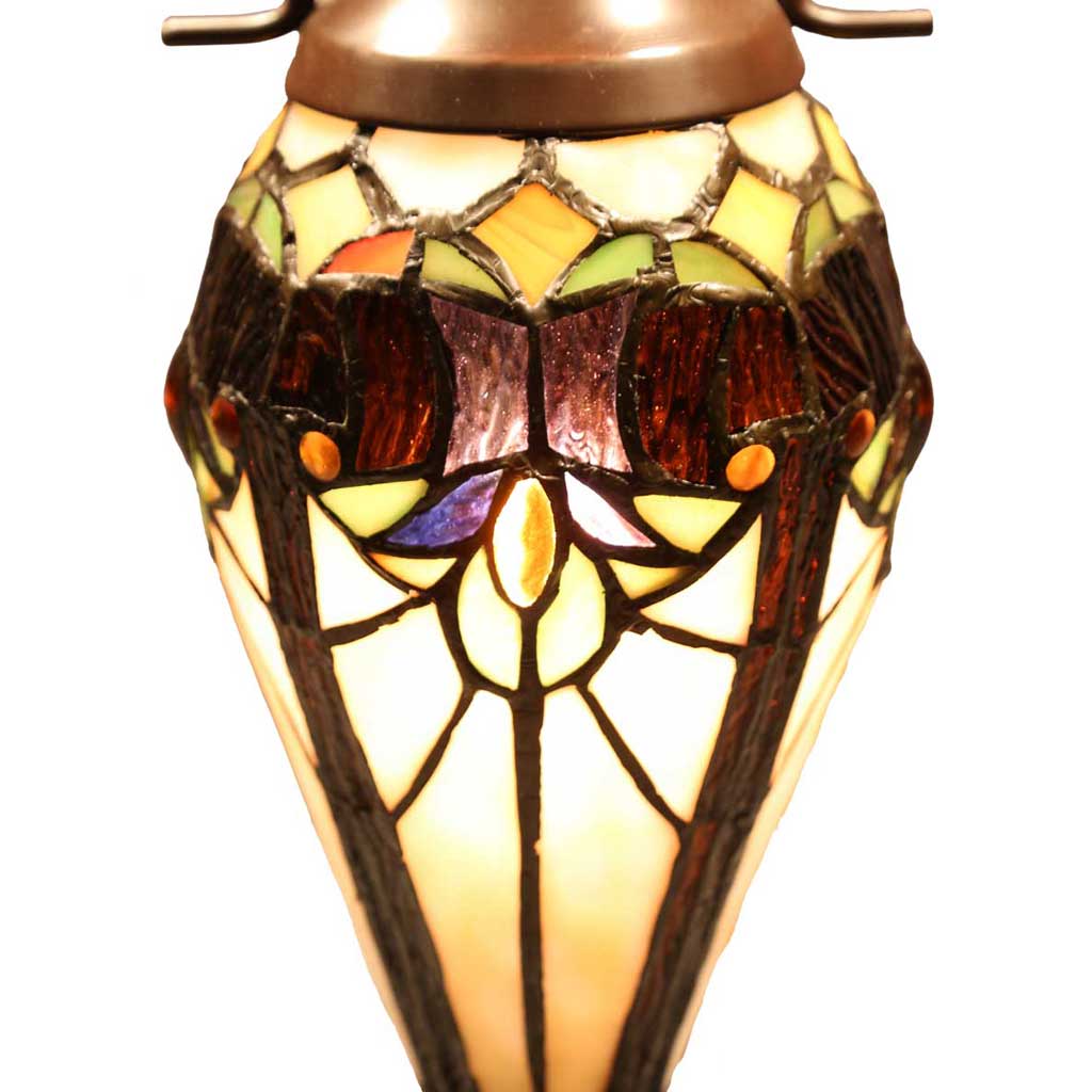 River of Goods - 24.5"H Amber Halston Double Lit Table Lamp