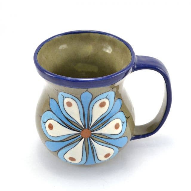 Lucia's Imports - Floral Coffee Cup