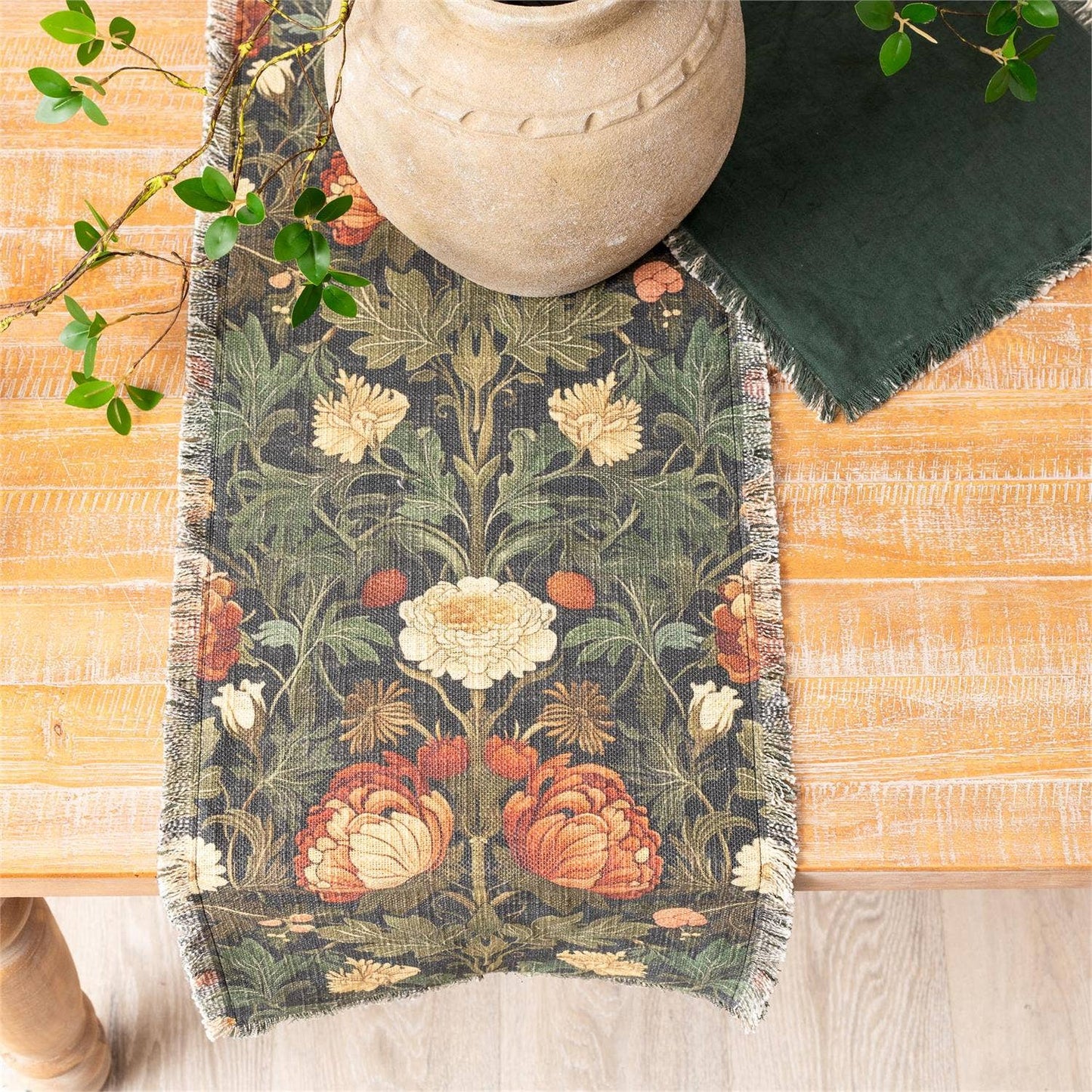 Audrey's Home & Gift - Table Runner - Moody Floral (Pk/02)