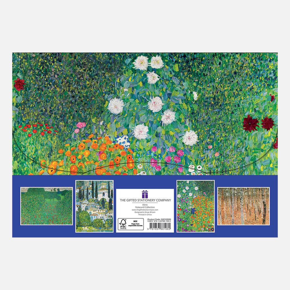 The Gifted Stationery Company - Notecard Collection - Klimt