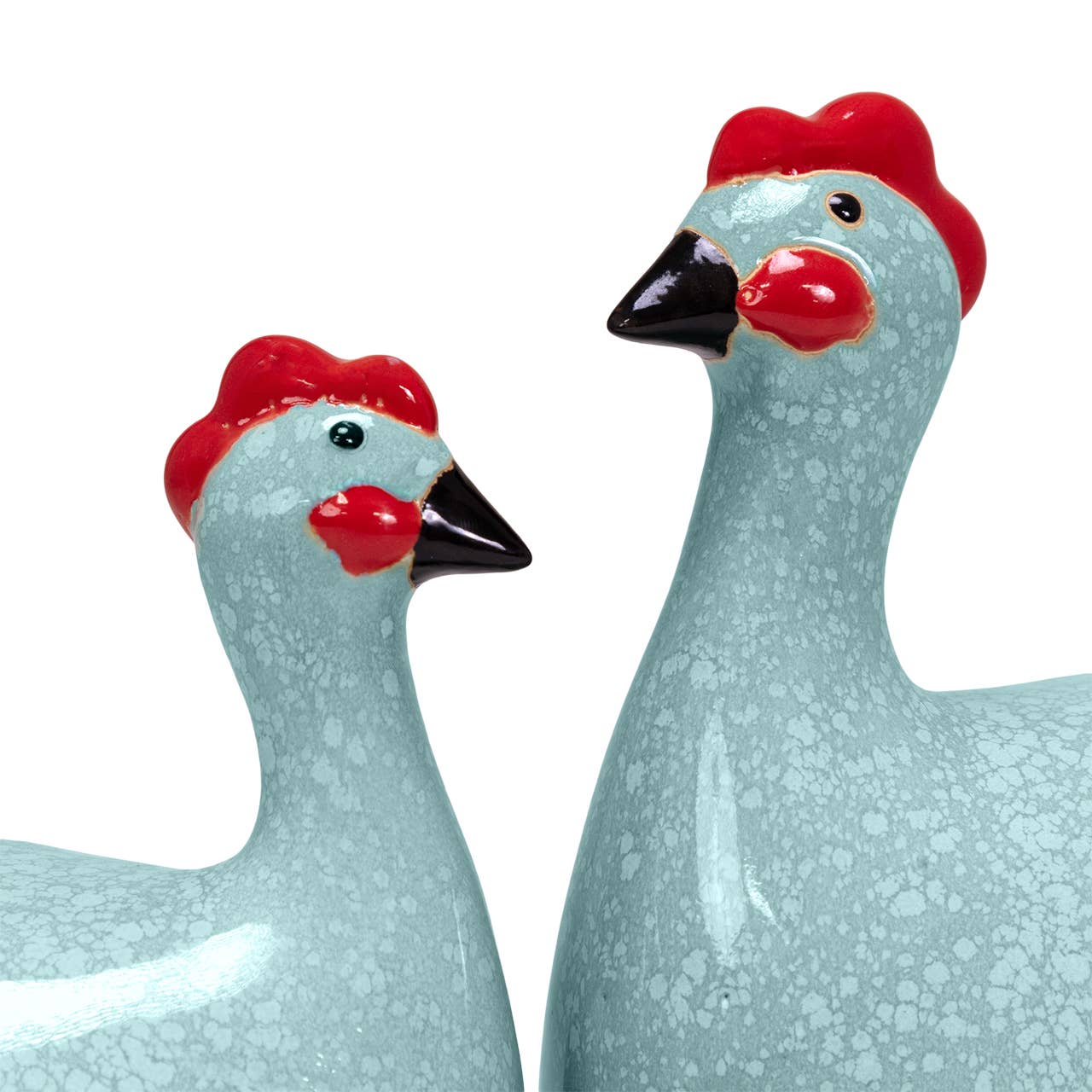 Kavana Decor by The Import Collection - Adaly Hen Figurines -Set 2