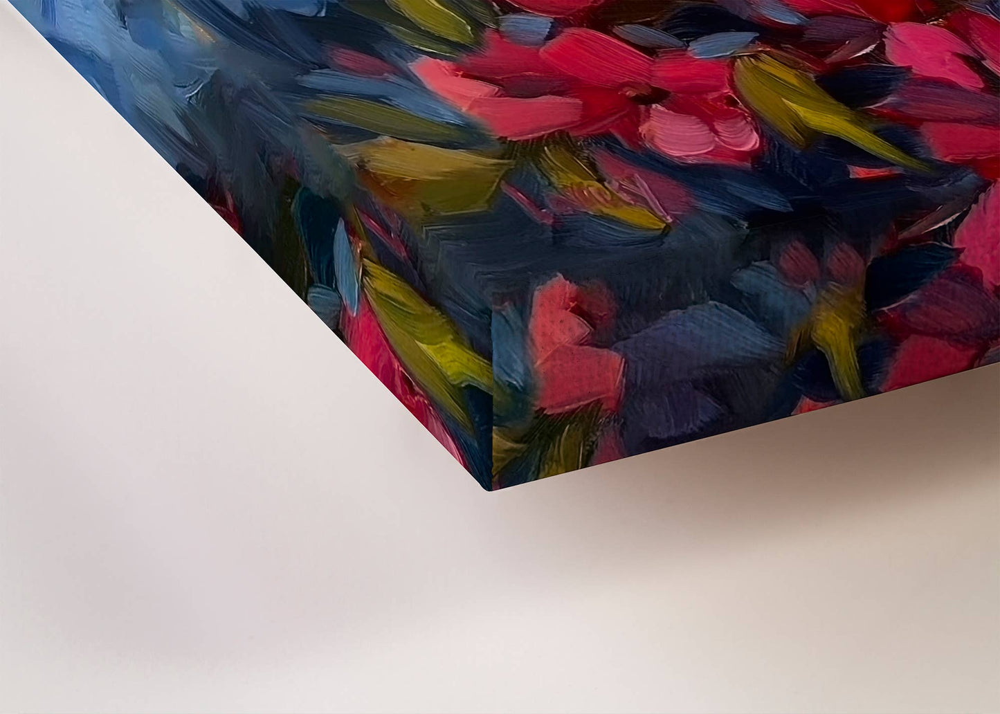 GreenBox Art - Spread Your Wings - Hummingbird Stretched Canvas: 10" H x 10" W