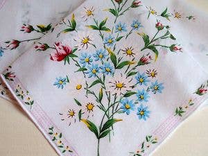 MOMENTS IN THYME - Fashion Ladies Keepsake Hankie Cards: Simplicity Pink