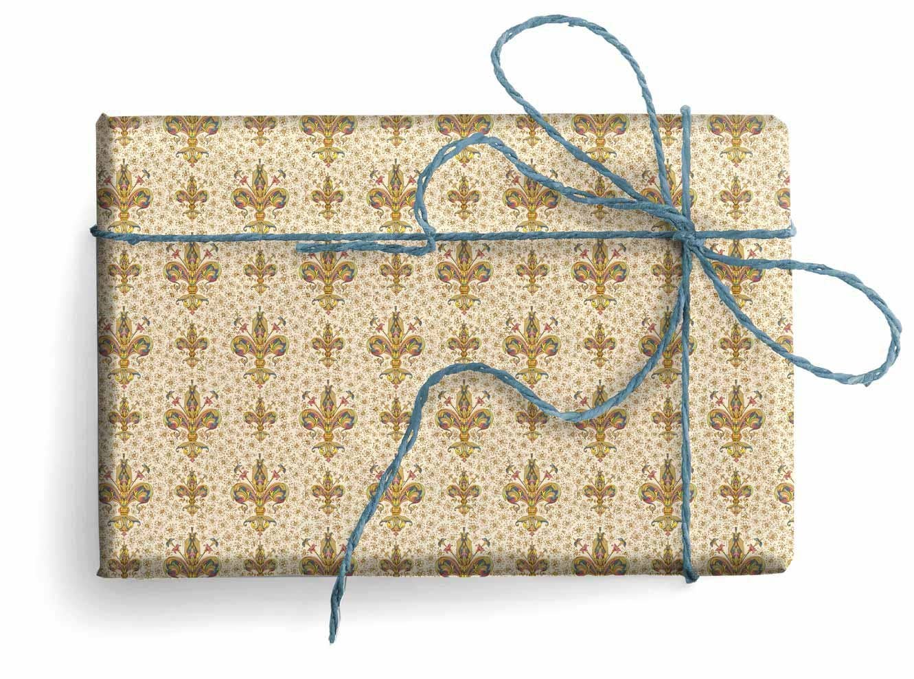 San Lorenzo Design - Florentine Wrapping Paper, Large Sheets 27.5 x 39 in.: Allegro