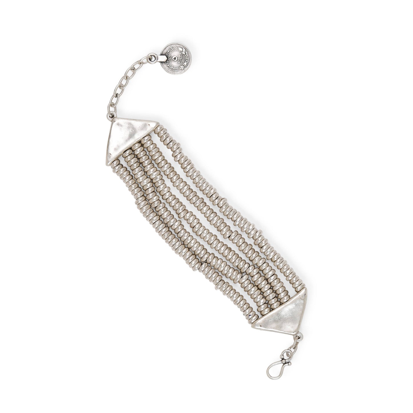 Chanour - Handmade Pewter Bracelet - SLVR2003