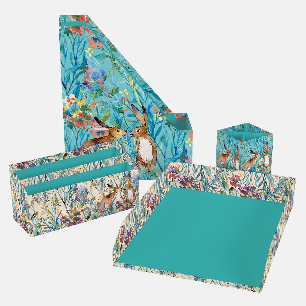 The Gifted Stationery Company - Desk Organiser (4PCS) – Kissing Hares